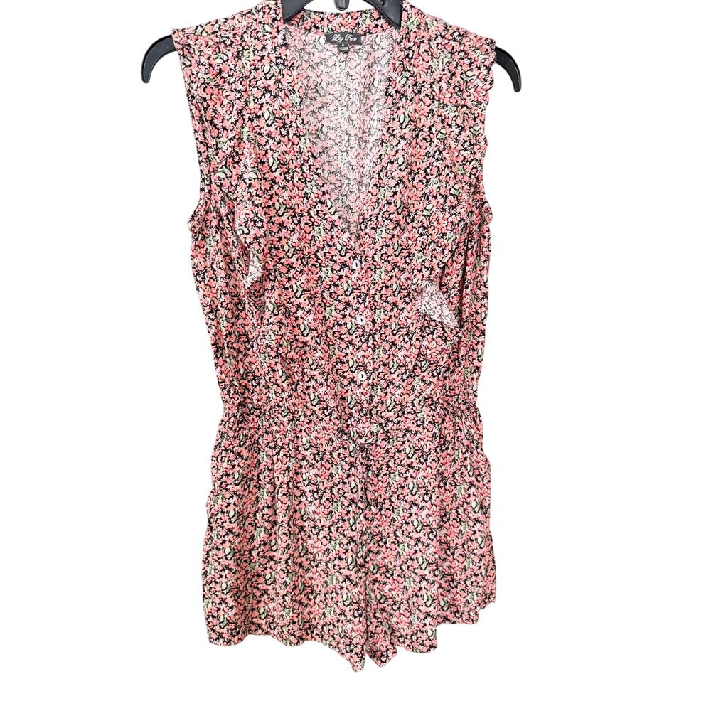 Lily Rose Floral Romper Women's Size‎ S